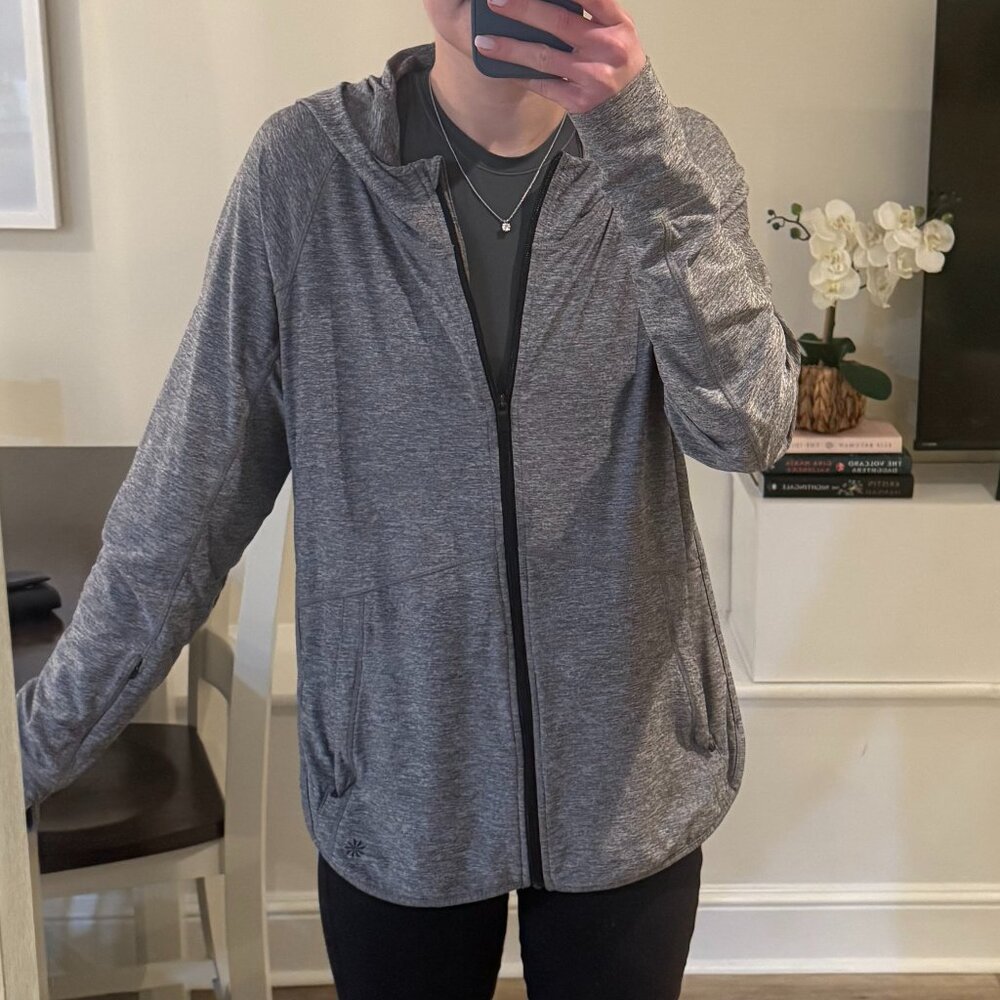 Gray Athleta Lightweight Women's Jacket (Medium)